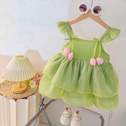 Robe princesse a fleur 🌸